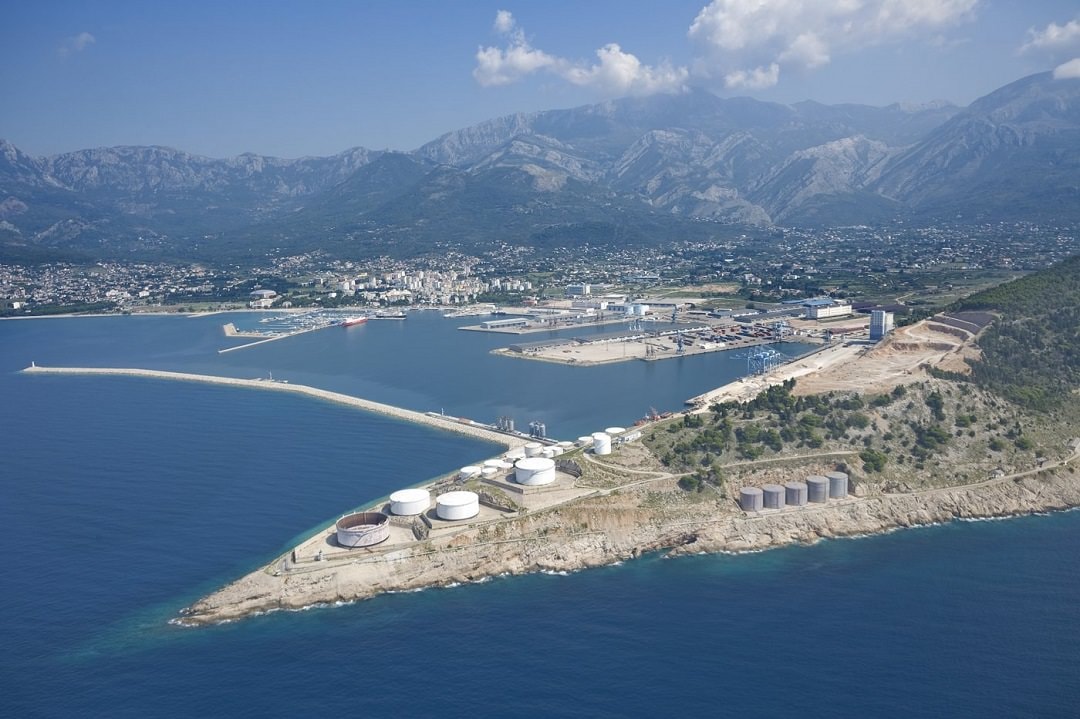 Port of Bar aerial view