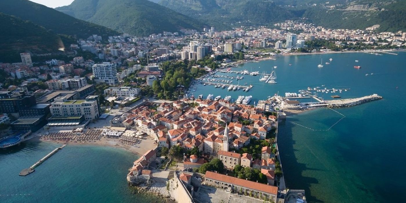 Old Town of Budva and Dukley Marina Budva