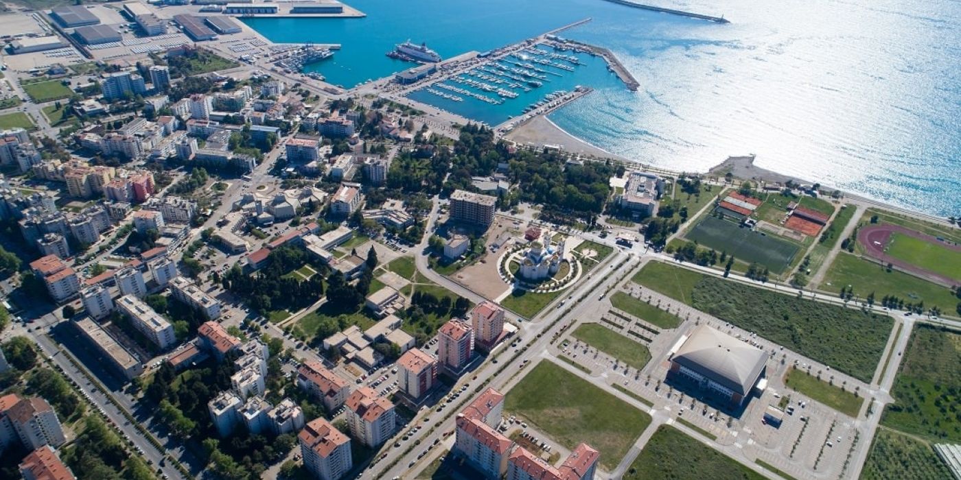 AD Marina Bar Montenegro aerial